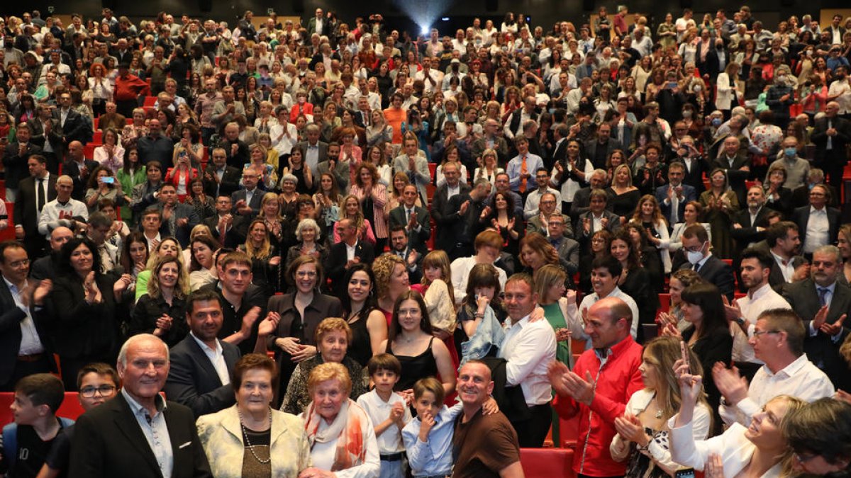 La Llotja de Lleida se llenó el 26 de abril en el multitudinario preestreno estatal de la película ‘Alcarràs’.