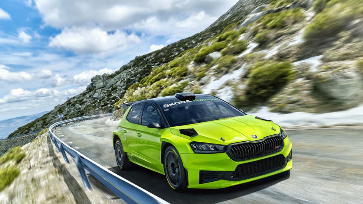 Skoda amplia la gamma RS amb el Rally2, amb gasolina sostenible