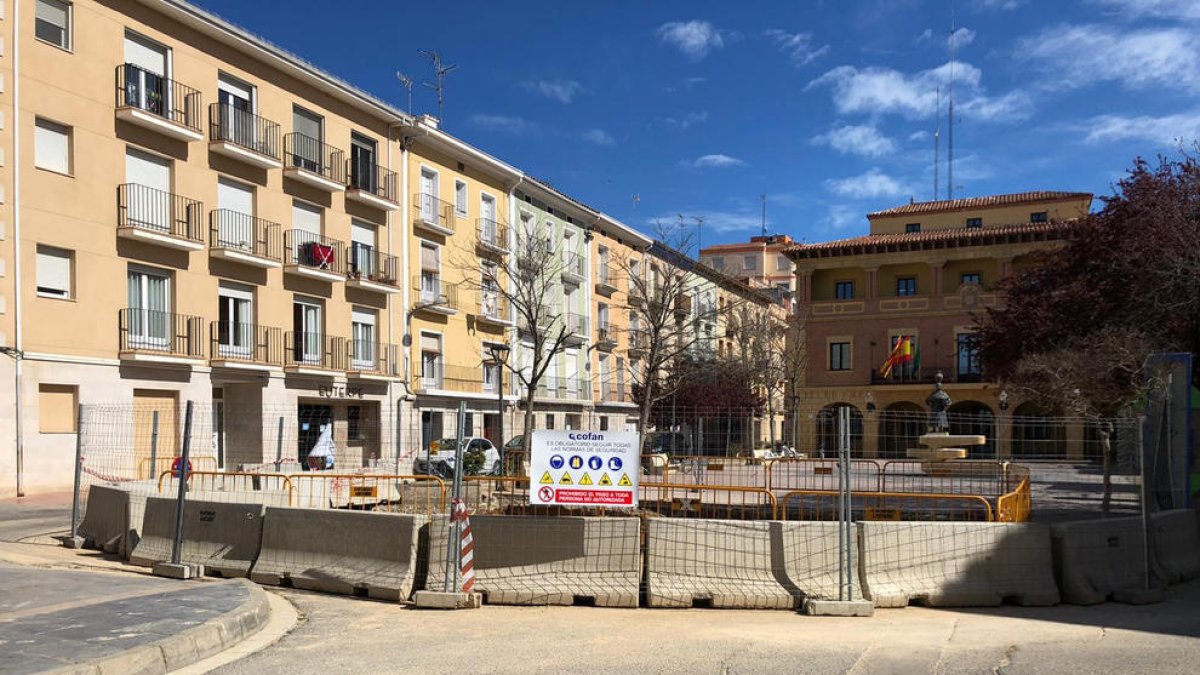 La zona del Pou de Gel de Fraga on s’actuarà.