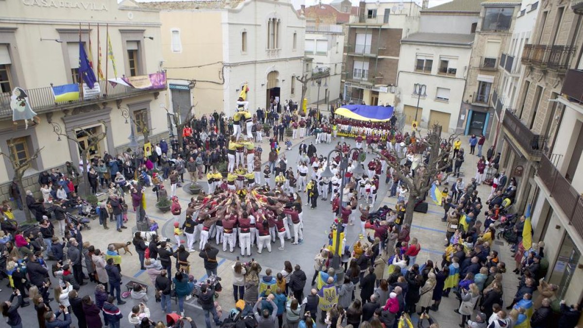 Els Margeners de Guissona inauguraron el año pasado su XV temporada con una jornada solidaria con el pueblo ucraniano.