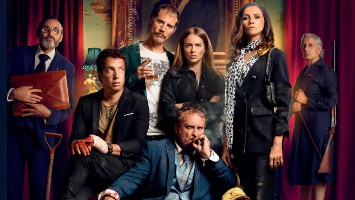 Un reparto coral para esta comedia negra.