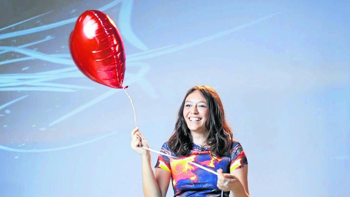 La compositora i cantant lleidatana Clara Viñals.