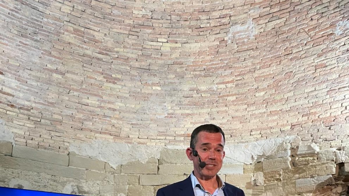 El acto de final de campaña en el Castell dels Templers.