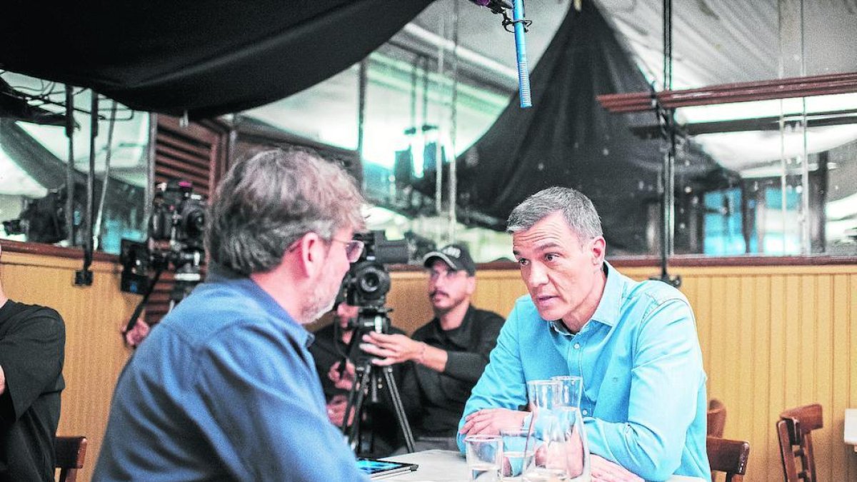Pedro Sánchez en La Sexta.