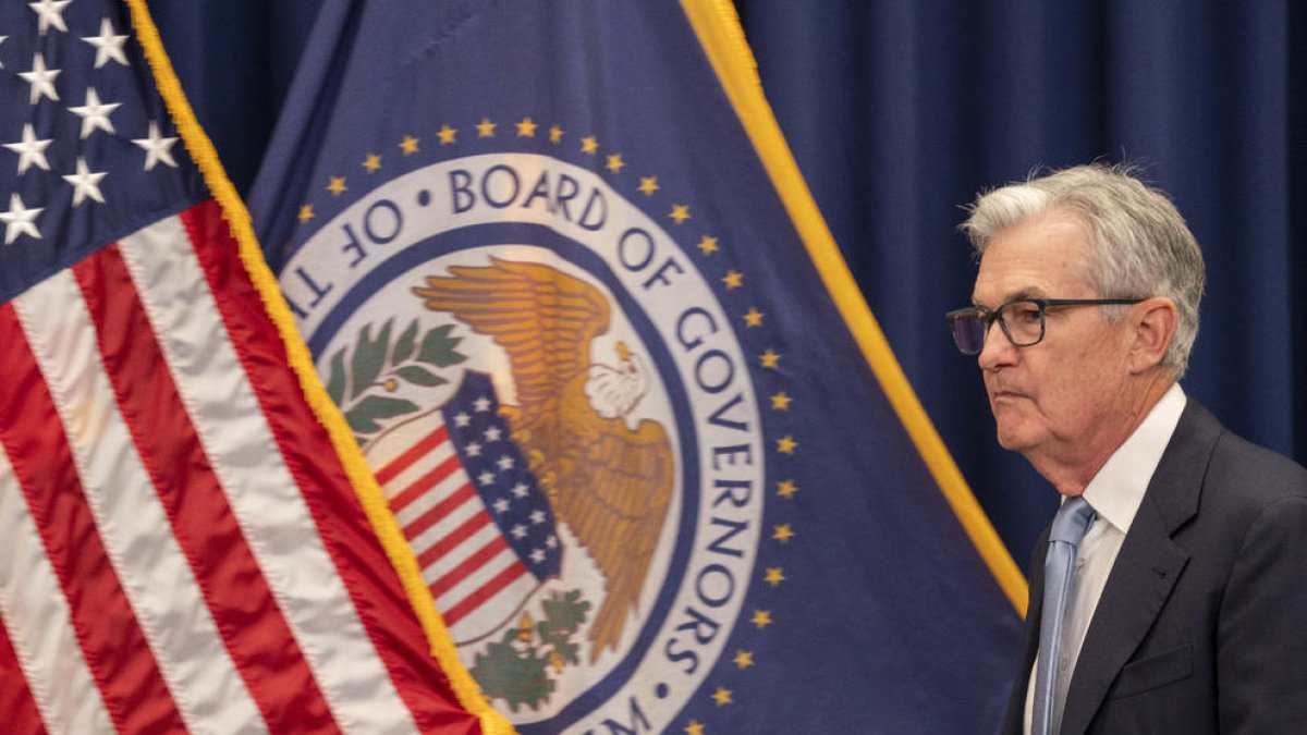 Imagen del presidente de la Reserva Federal, Jerome Powell.