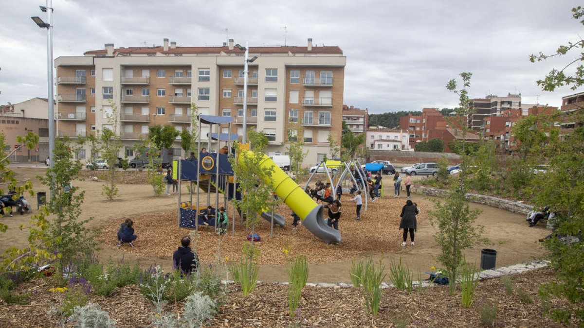 La reivindicada ‘nova’ plaça de les Bòbiles.