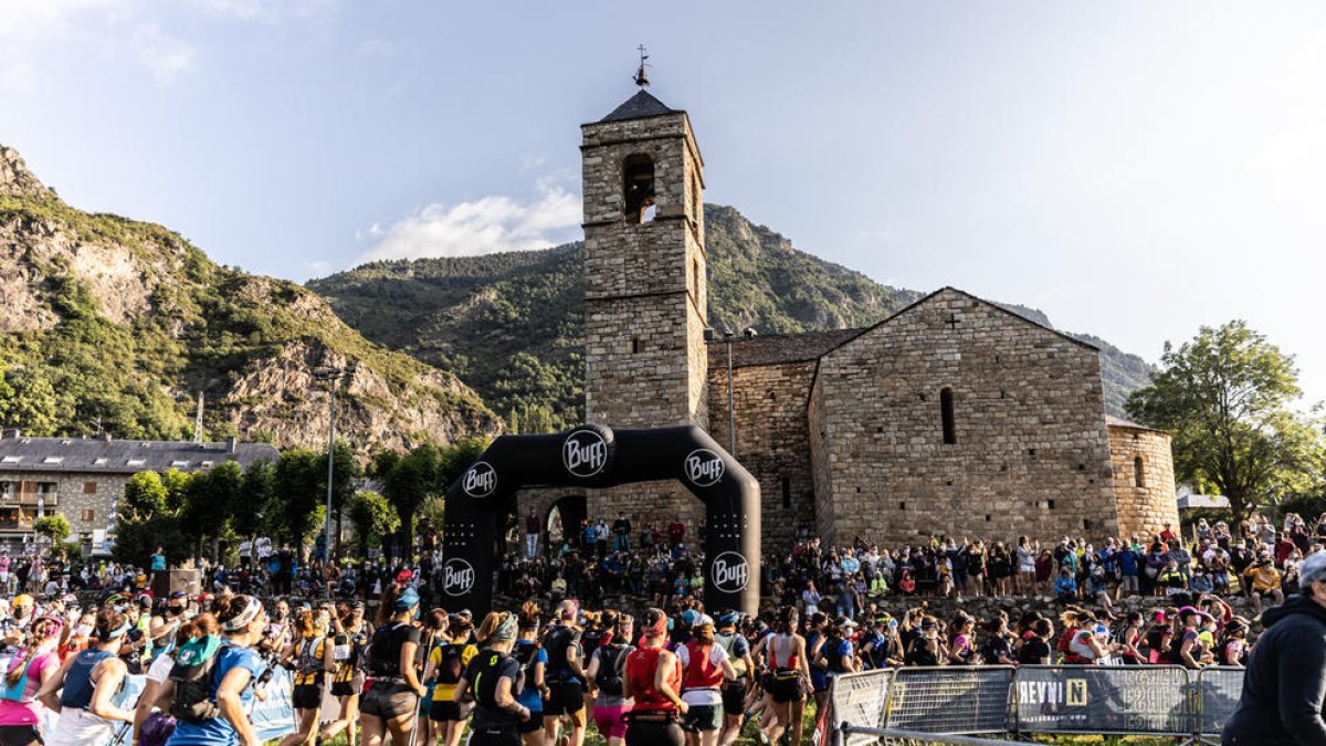 Imatge de la sortida des de Barruera d’una de les proves de l’edició de l’any passat, que va ser puntuable per al Mundial.