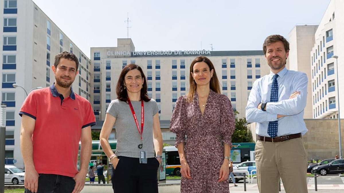 Imagen de los investigadores.