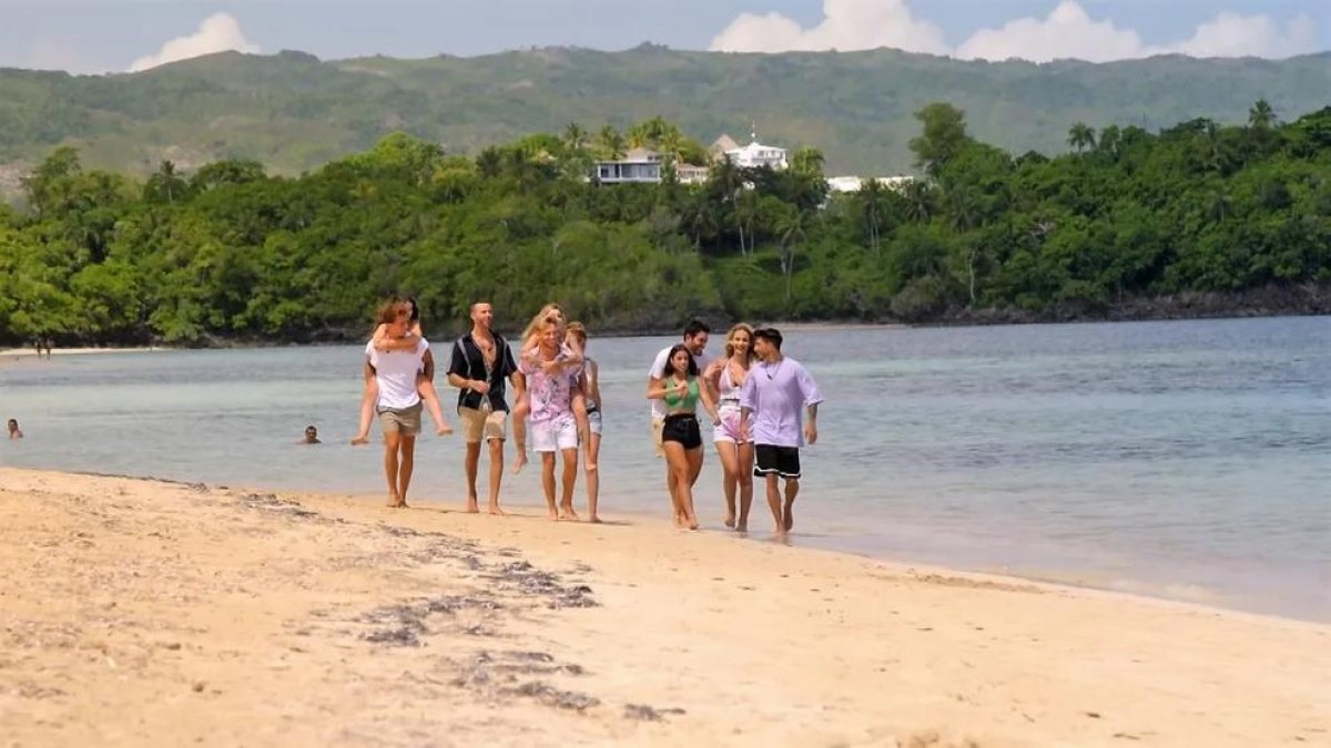 Un dron entra en la isla