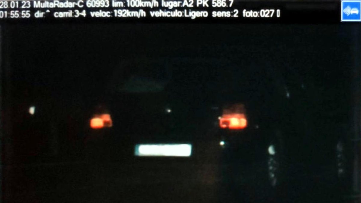 Denunciado un conductor novel por ir bebido y a 192 km/h por la A-2 en Martorell