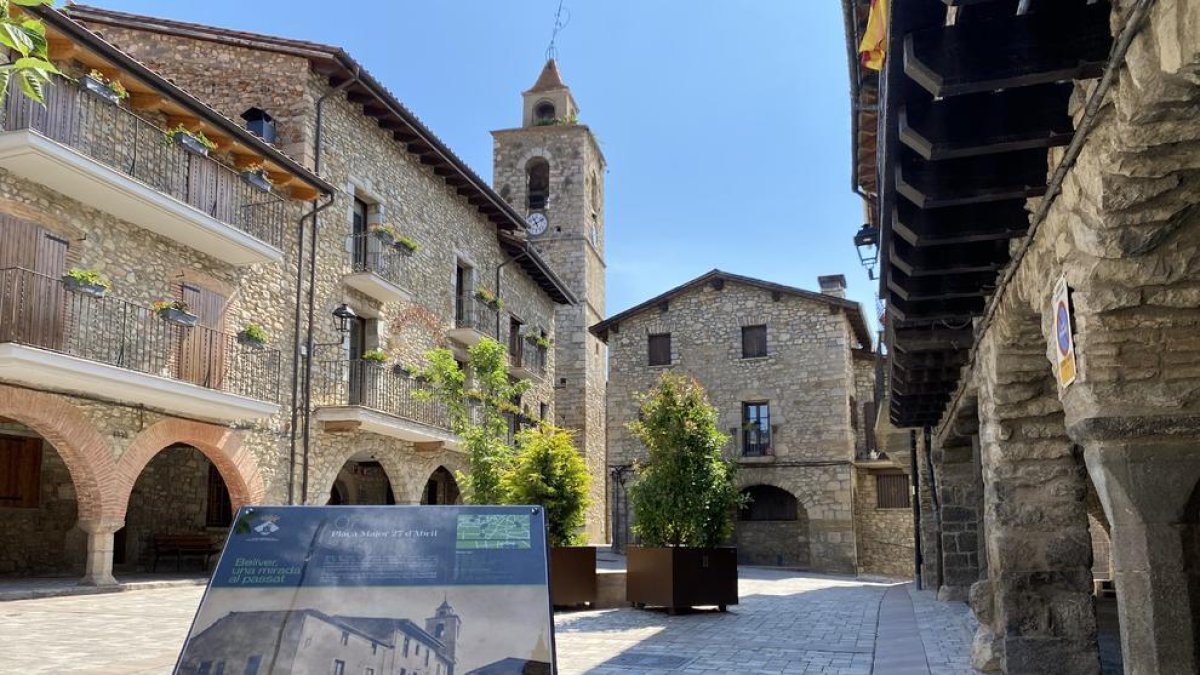 Imatge d’arxiu del poble de Bellver de Cerdanya.