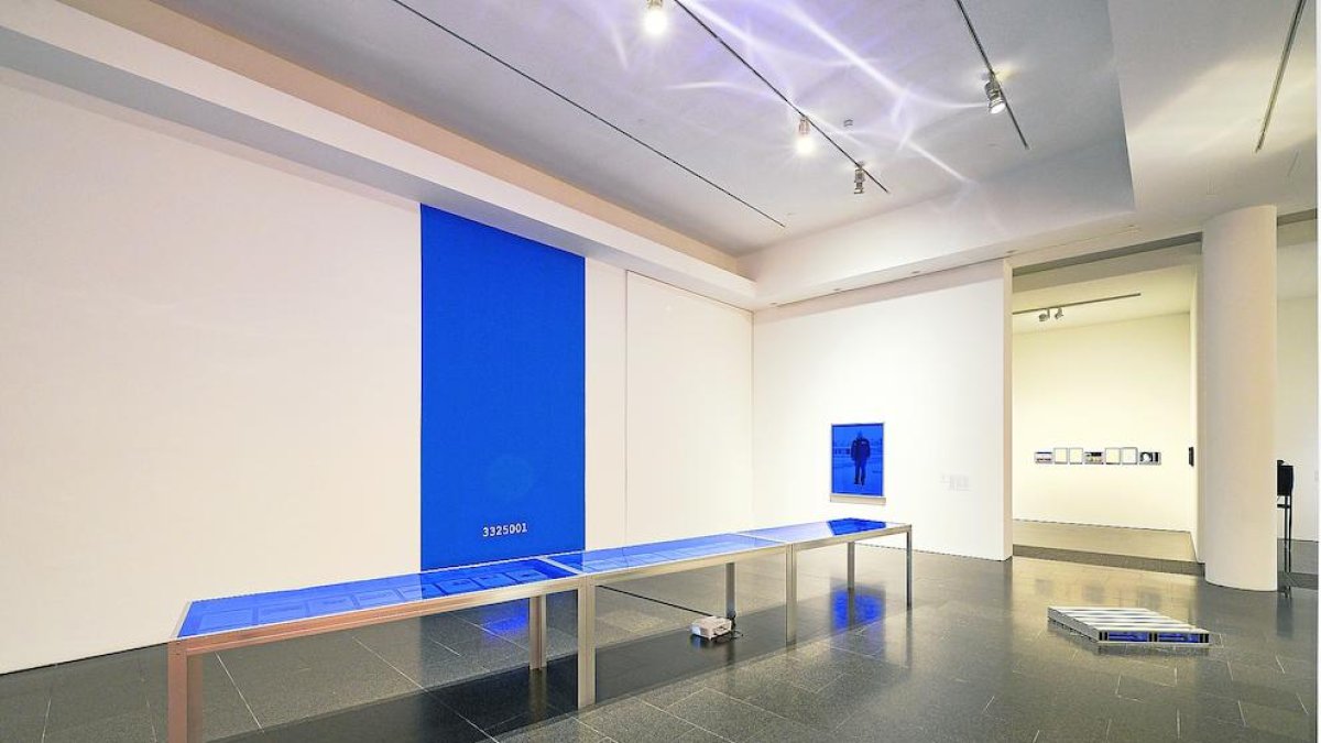 Una vista de la instalación artística 'La balada de Lear', de Octavi Comeron, en el MACBA.
