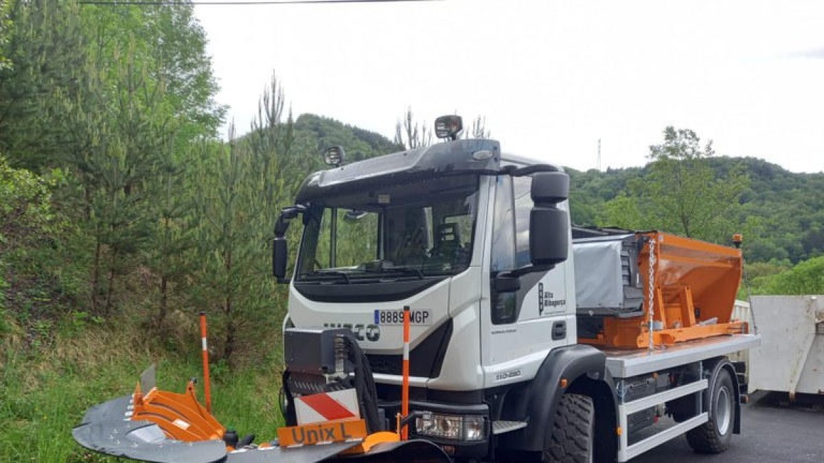 El consell de la Alta Ribagorça compra un nuevo camión quitanieves