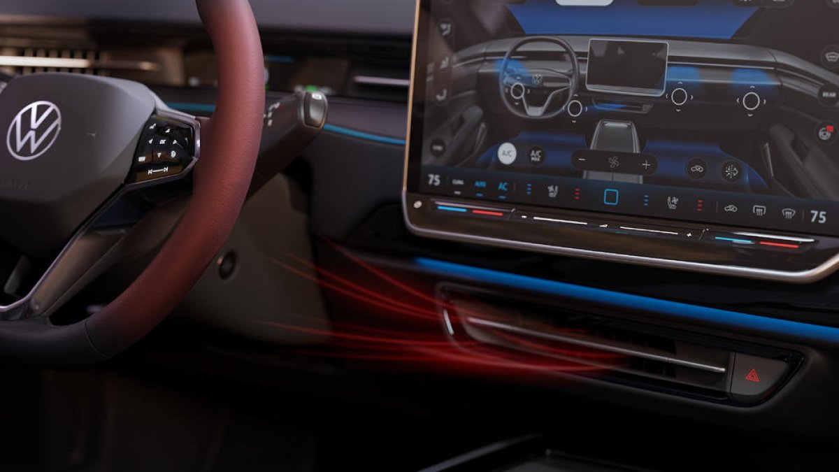 El nou Volkswagen ID.7 incorpora un sistema de climatització intel·ligent