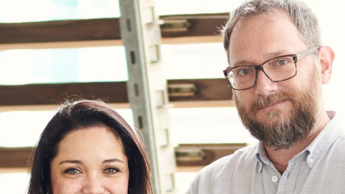 Jeniffer Linares i Alexandre Calon.