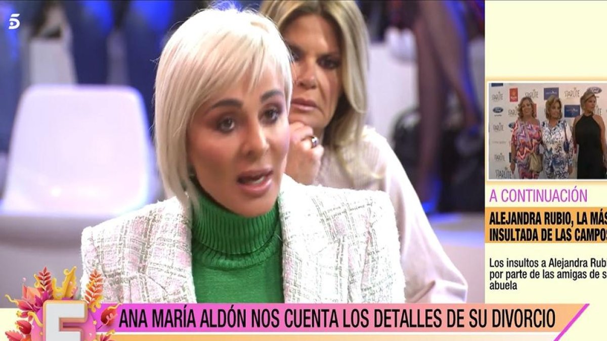 Ana María Aldón a ‘Fiesta’.