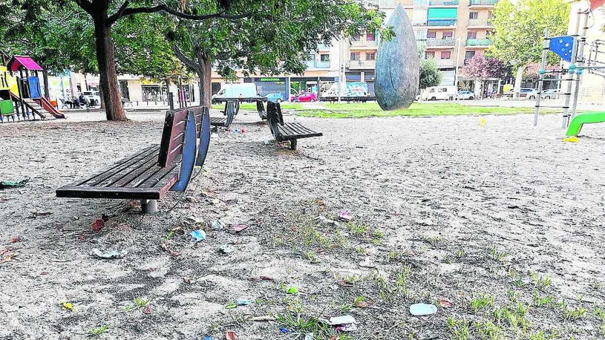 Brutícia al barri de l'Escorxador