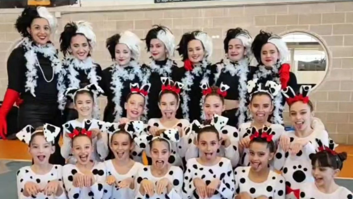 Les gimnastes del CN Lleida, al Trofeu Carnaval