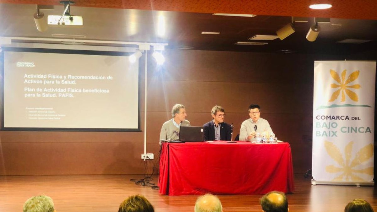 La presentación de la iniciativa la pasada semana en la comarca.