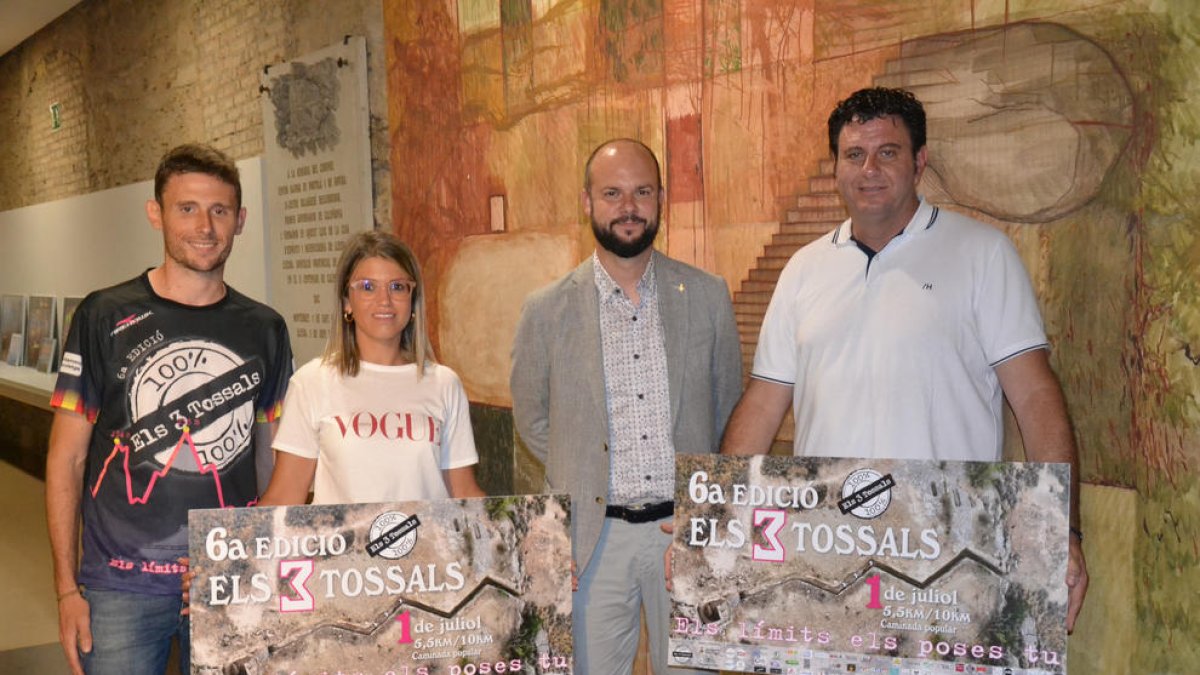 La prueba se presentó ayer en la Diputación de Lleida.