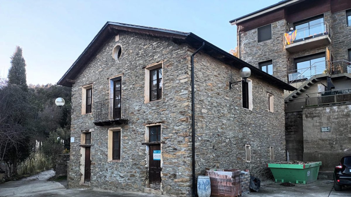 El edificio donde se habilita el coworking de Aravell.