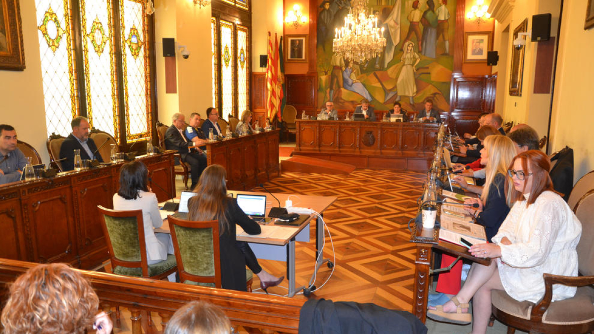 Imagen del último pleno de la Diputación.