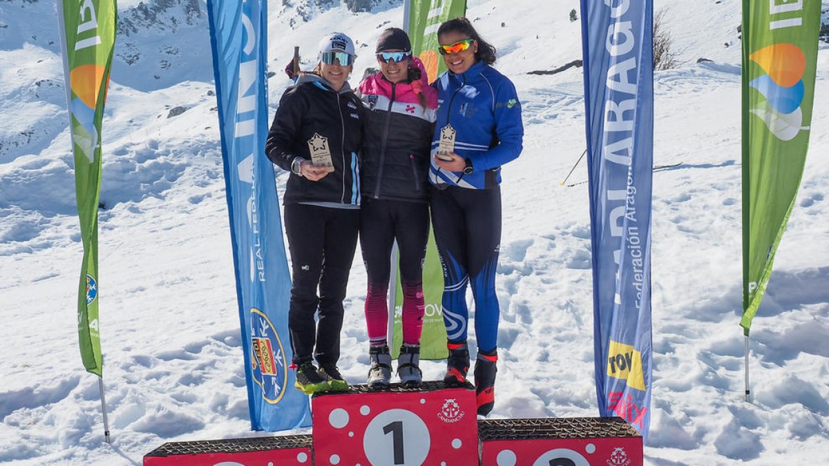 Dos podios leridanos en la FIS de Candanchú