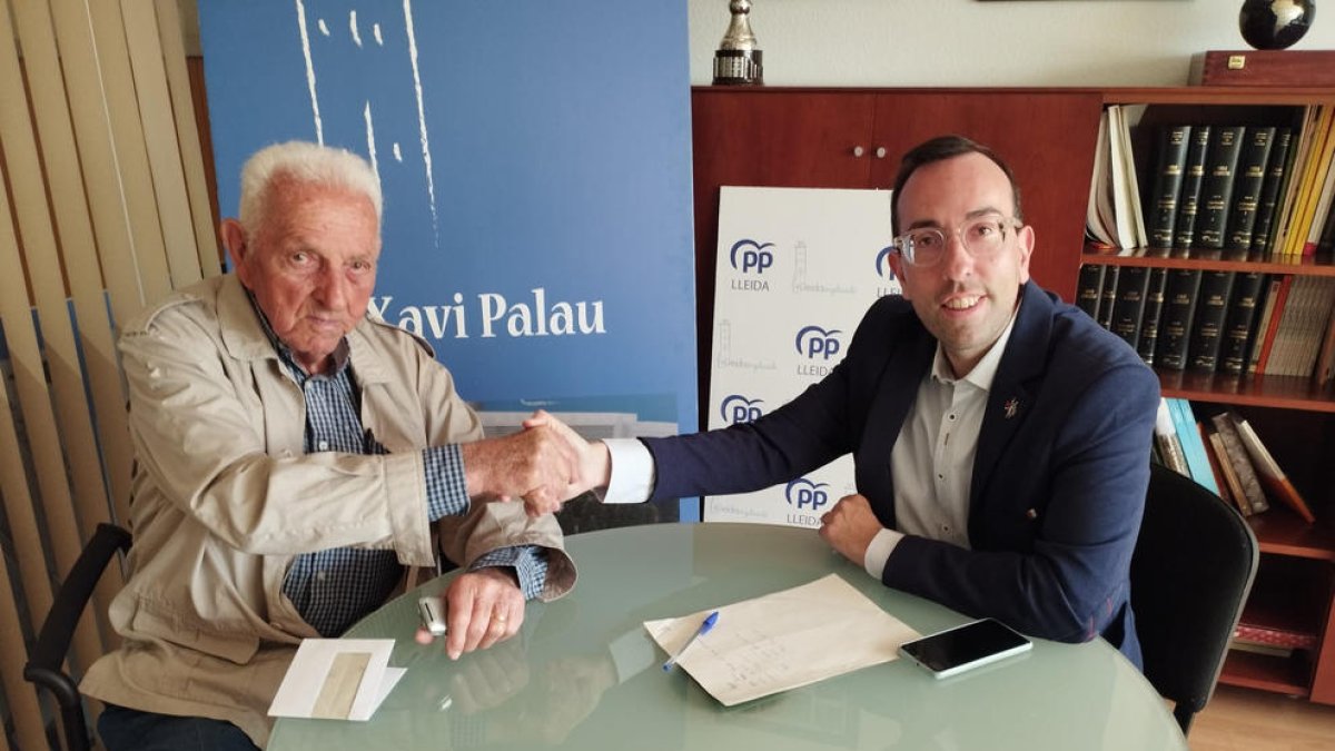 Manel Merola y Xavier Palau.