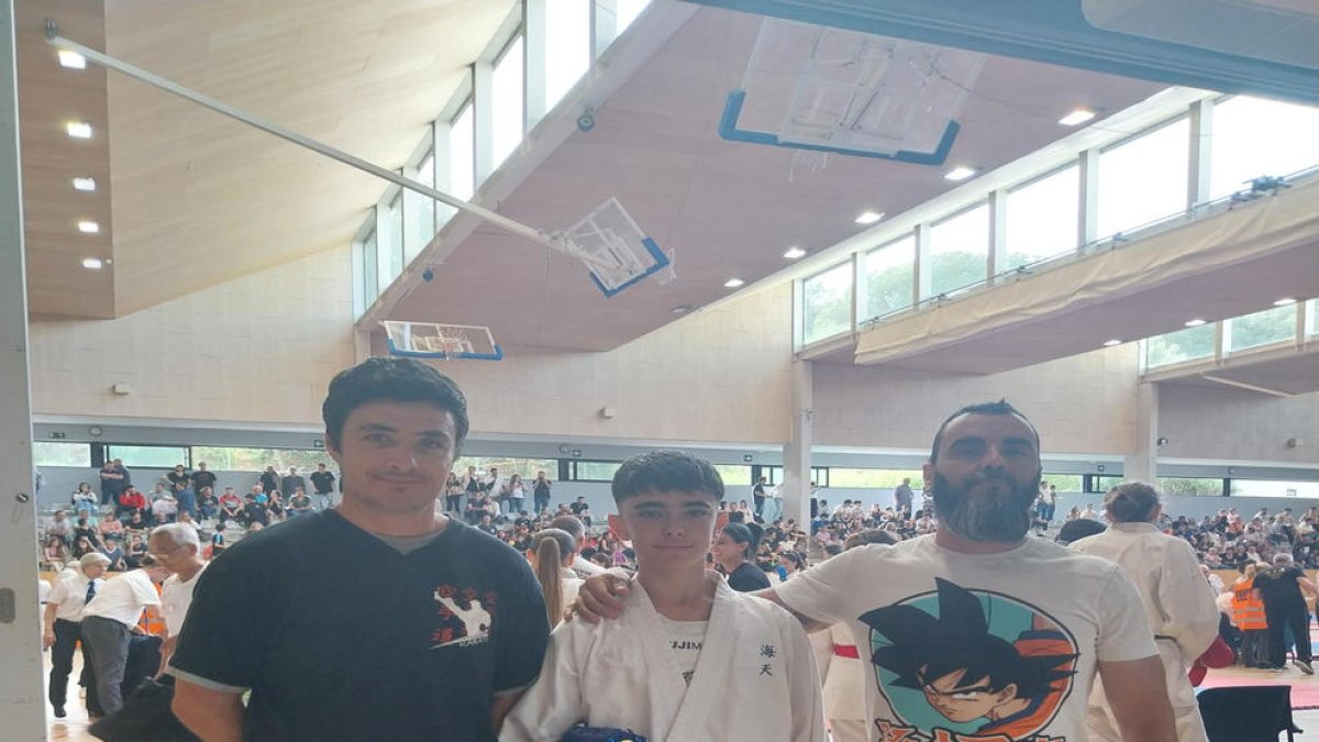 Gael García, bronce en el Catalán de kárate