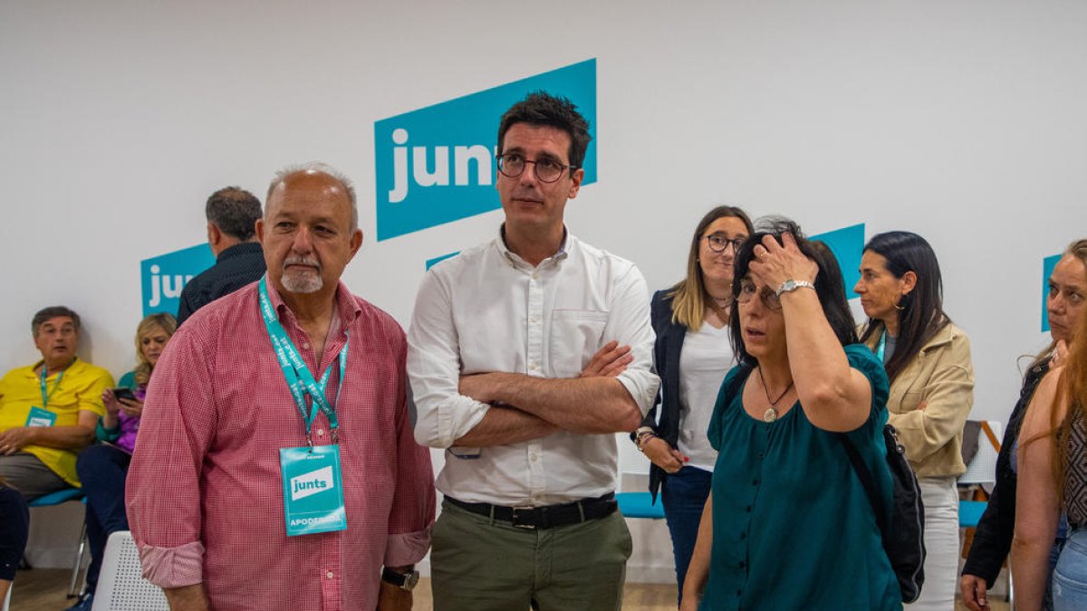 Pueyo, la nit electoral a la seu d’ERC.