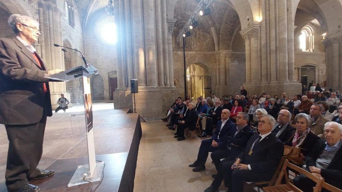 El pregón del doctor Joan Viñas abre los actos de la Semana Santa de Lleida