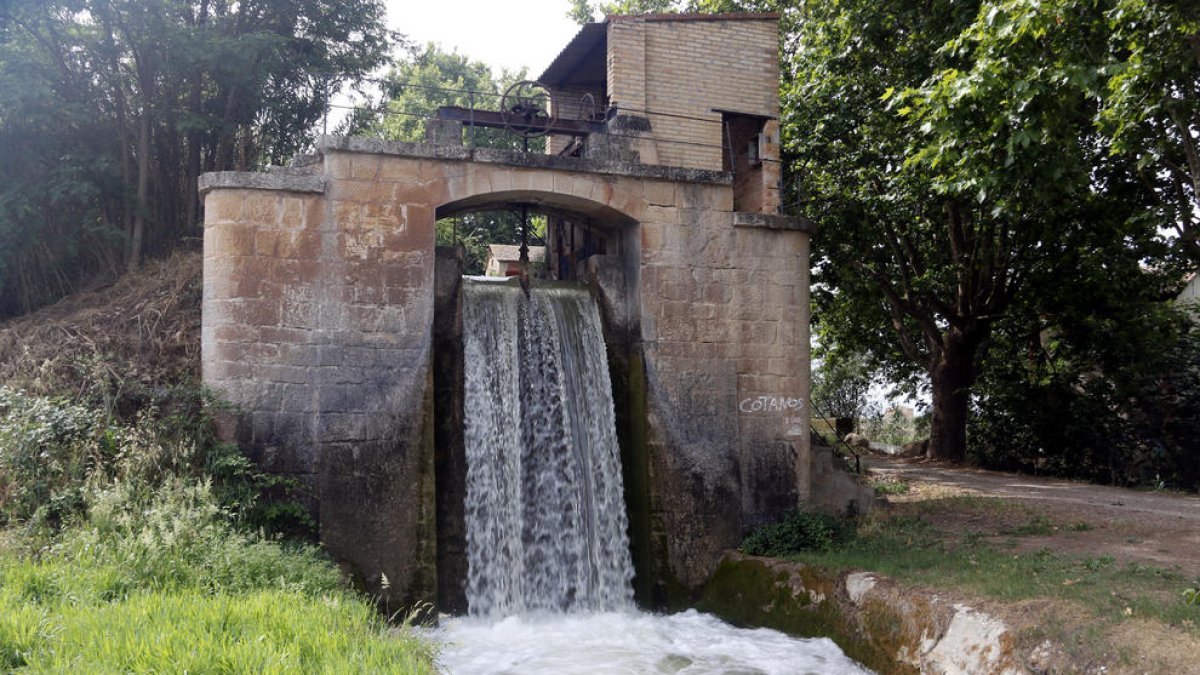 El Salt del Duran del canal d'Urgell,