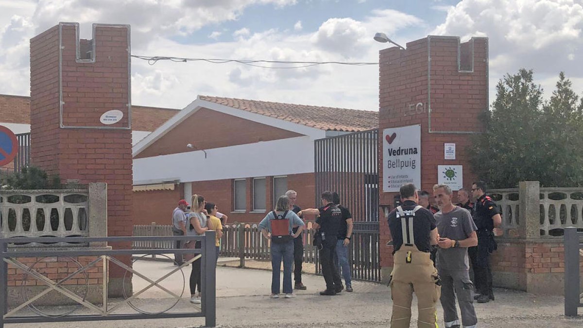 L’incendi es va declarar a les 14.17 hores i al lloc van acudir Bombers i Mossos.