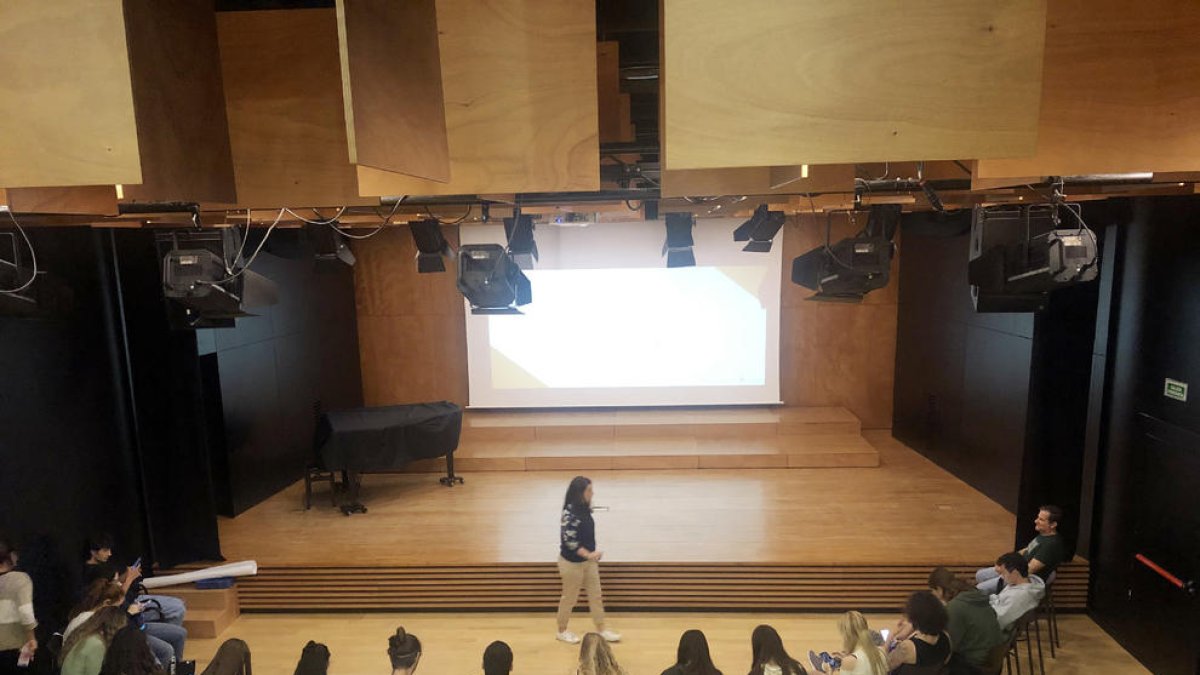 La sessió formativa dels mentors d’alumnes d’ESO.