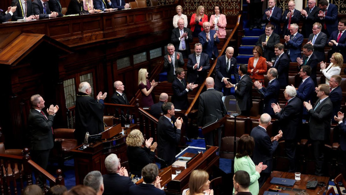 Joe Biden insta Londres a treballar “més de prop” amb Irlanda