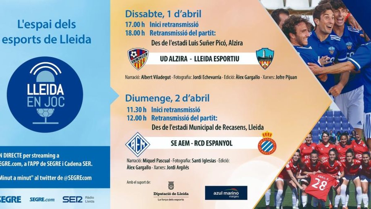 Cartel de LleidaEnJoc