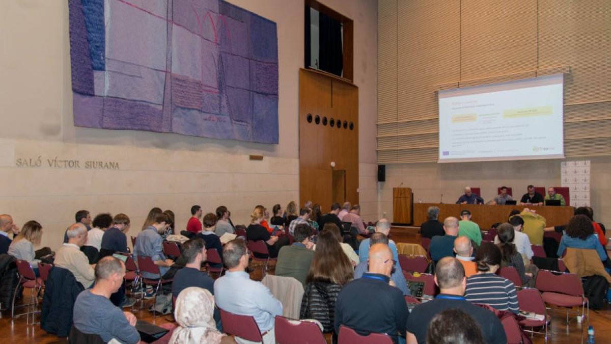 La trobada es va celebrar a la Universitat de Lleida.