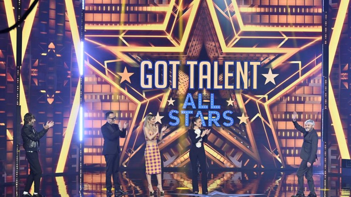Santi Millán, el jurat de ‘Got talent All Stars’ i Fernando Tejero.