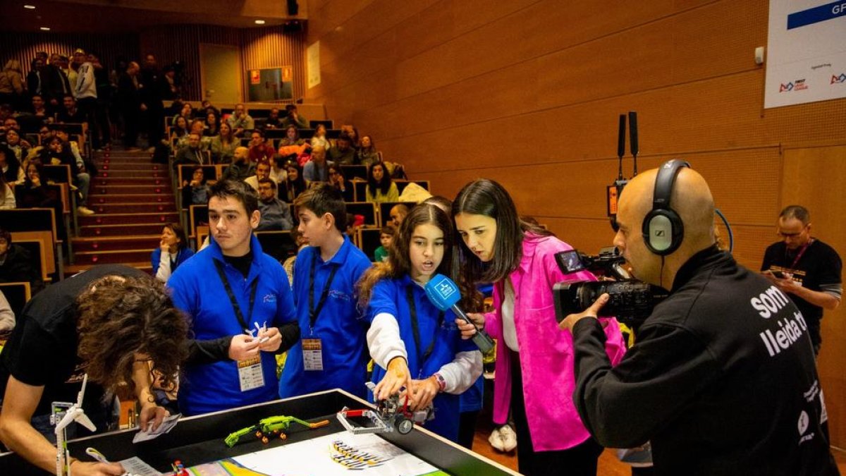 Una imagen de la edición 2023 de la First Lego League a Lleida