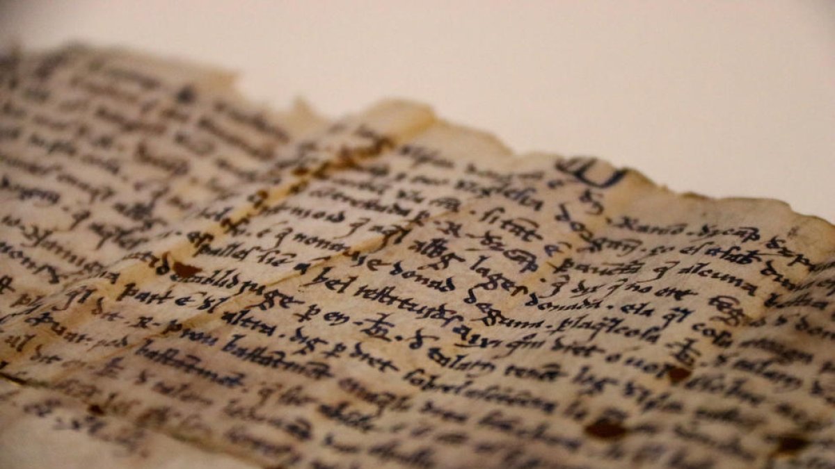 Una investigación sitúa el 'Llibre dels jutges' de la Seu d'Urgell como el texto más antiguo escrito íntegramente en catalán