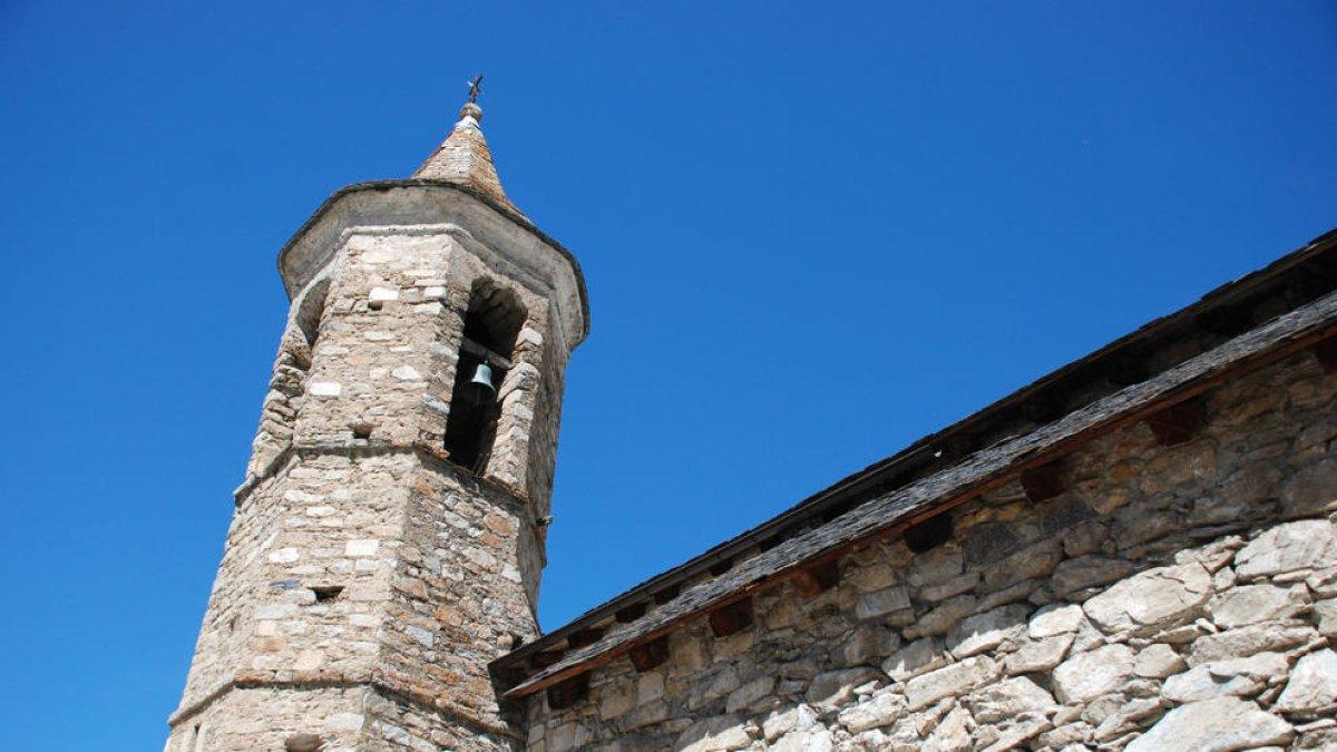 Imatge d’arxiu de l’església de Sant Joan d’Arties.