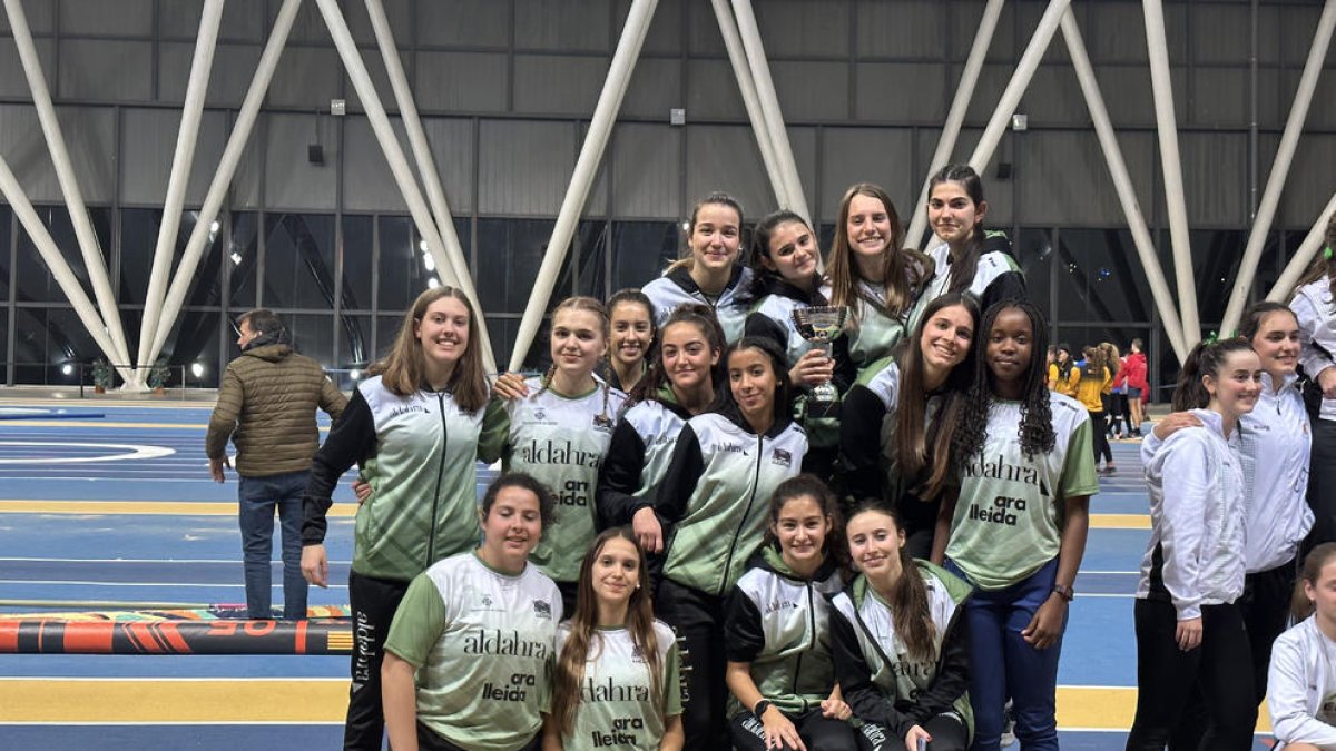 El equipo sub-20 femenino del Aldahra Lleida.