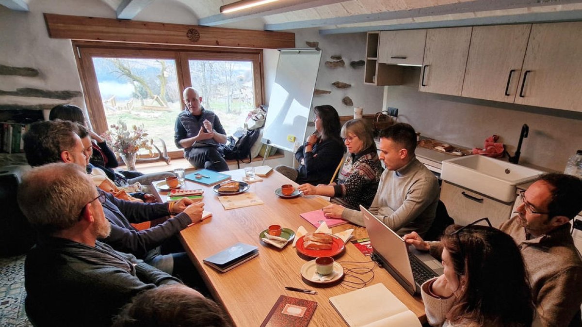 Albert Villaró va impartir un taller a deu participants.