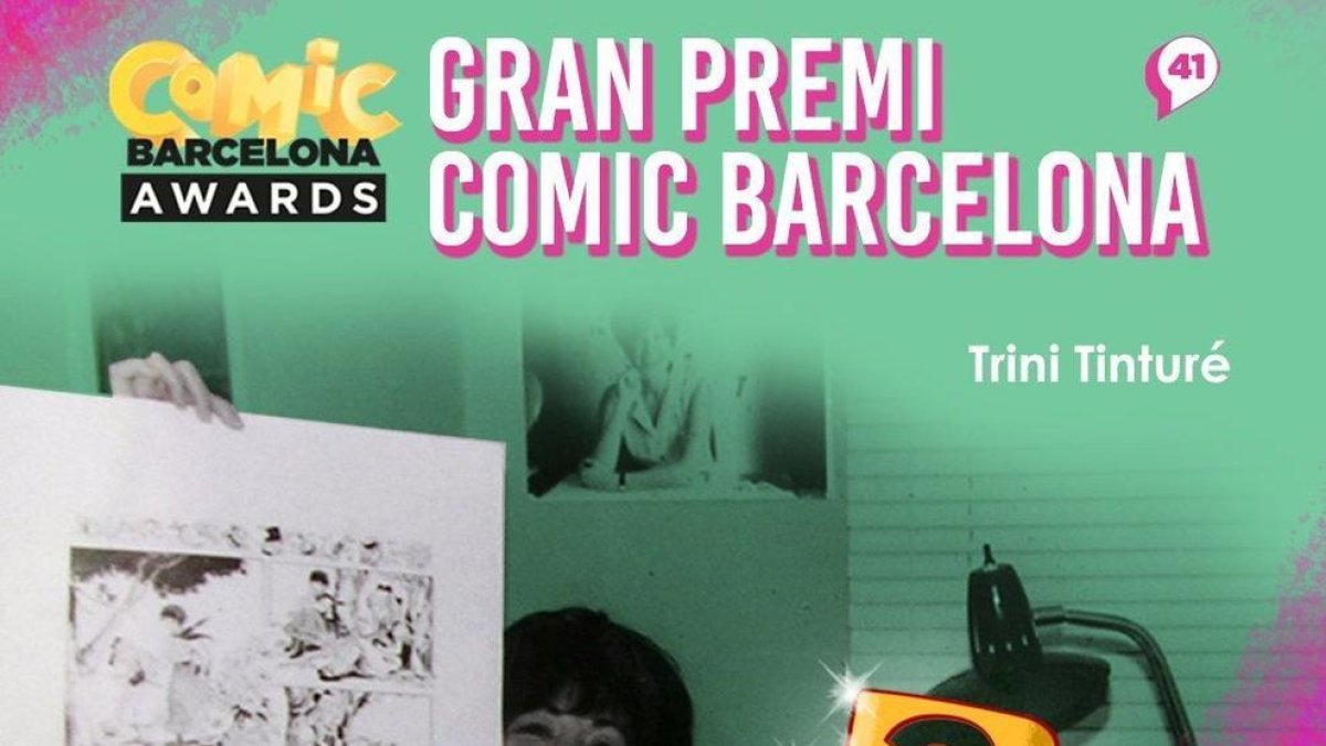 La lleidatana Trini Tinturé, Gran Premi del Comic Barcelona