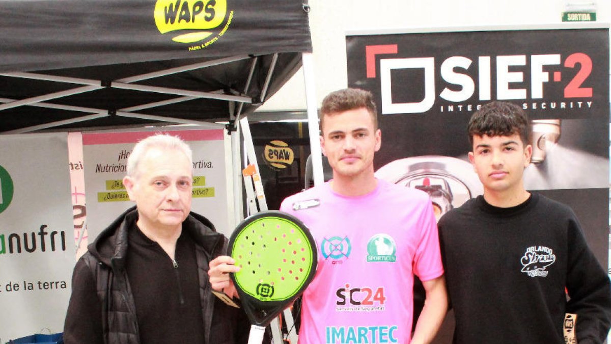 Burdeos-Pozo, parella guanyadora de l'Open Sief-2 de pàdel