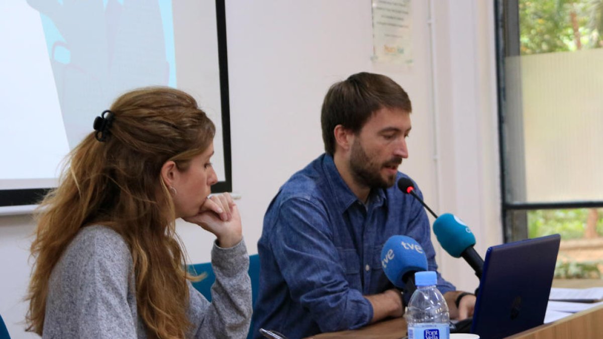 Presentación ayer de la memoria de Projecte Home Catalunya.