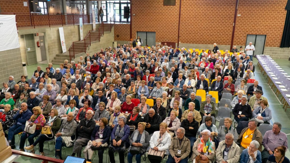 Prop de 400 persones van assistir dissabte a la trobada que es va celebrar a Bellcaire d’Urgell.