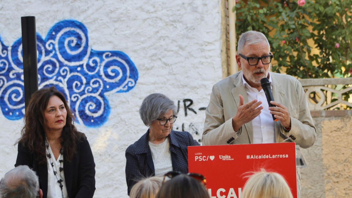 Laura Castro, Montse Parra i Fèlix Larrosa.