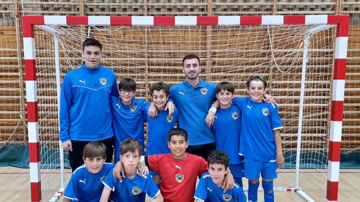 Emoció en el futbol sala aleví