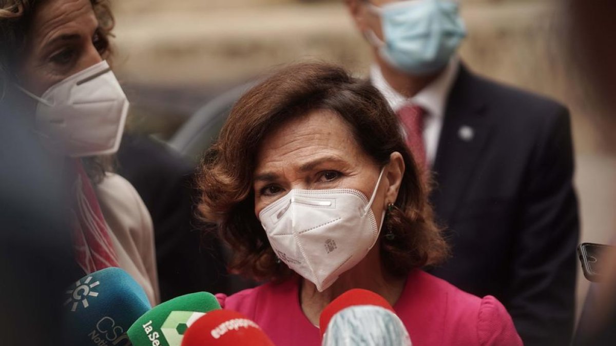 Calvo diu que el PSOE té un esborrany legislatiu per abolir la prostitució